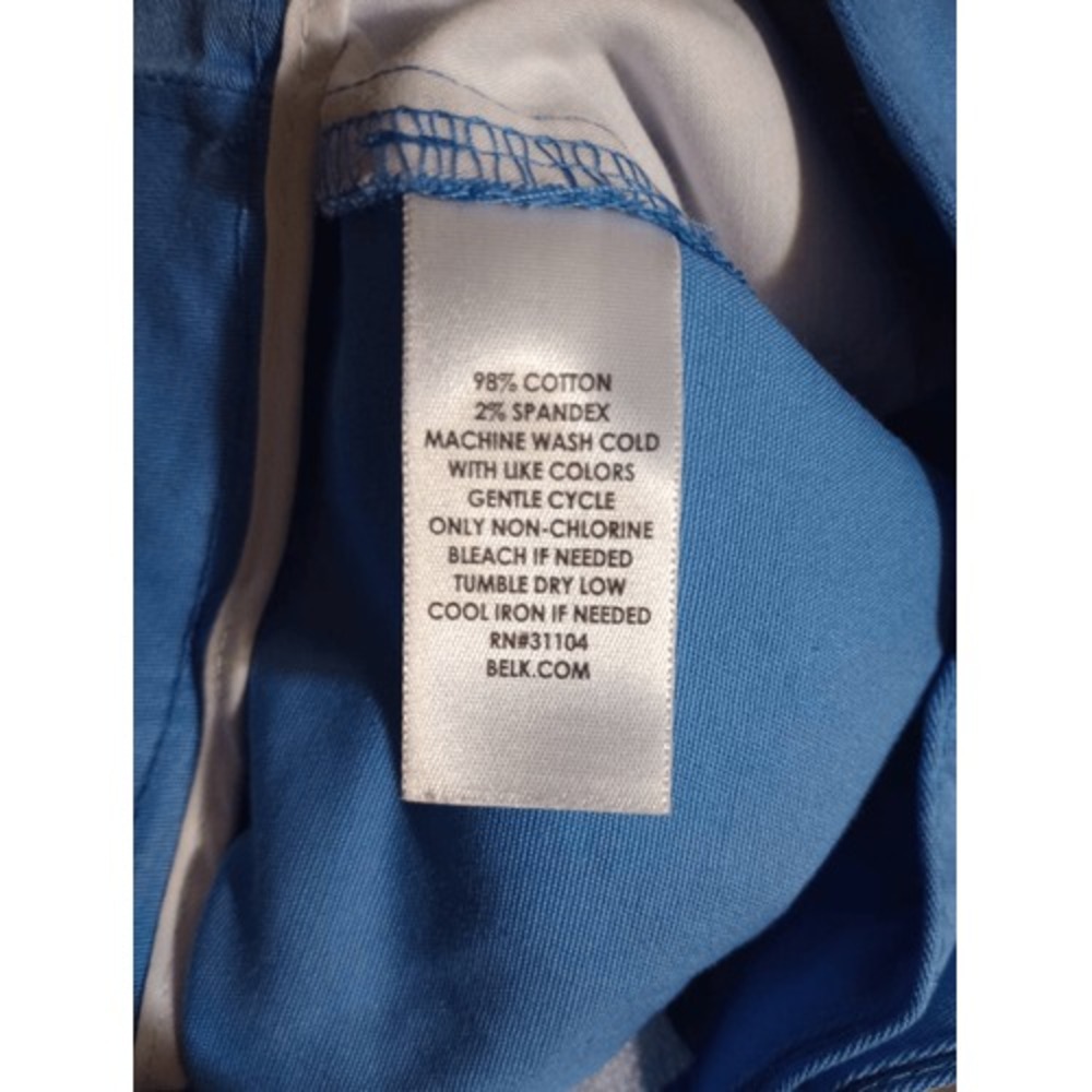 Kim Rogers Womens Blue Comfort‎ Waist Capri Pants Size 18 New With Tags - Picture 7 of 8